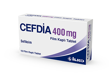 CEFDIA 400 MG 10 FILM KAPLI TABLET